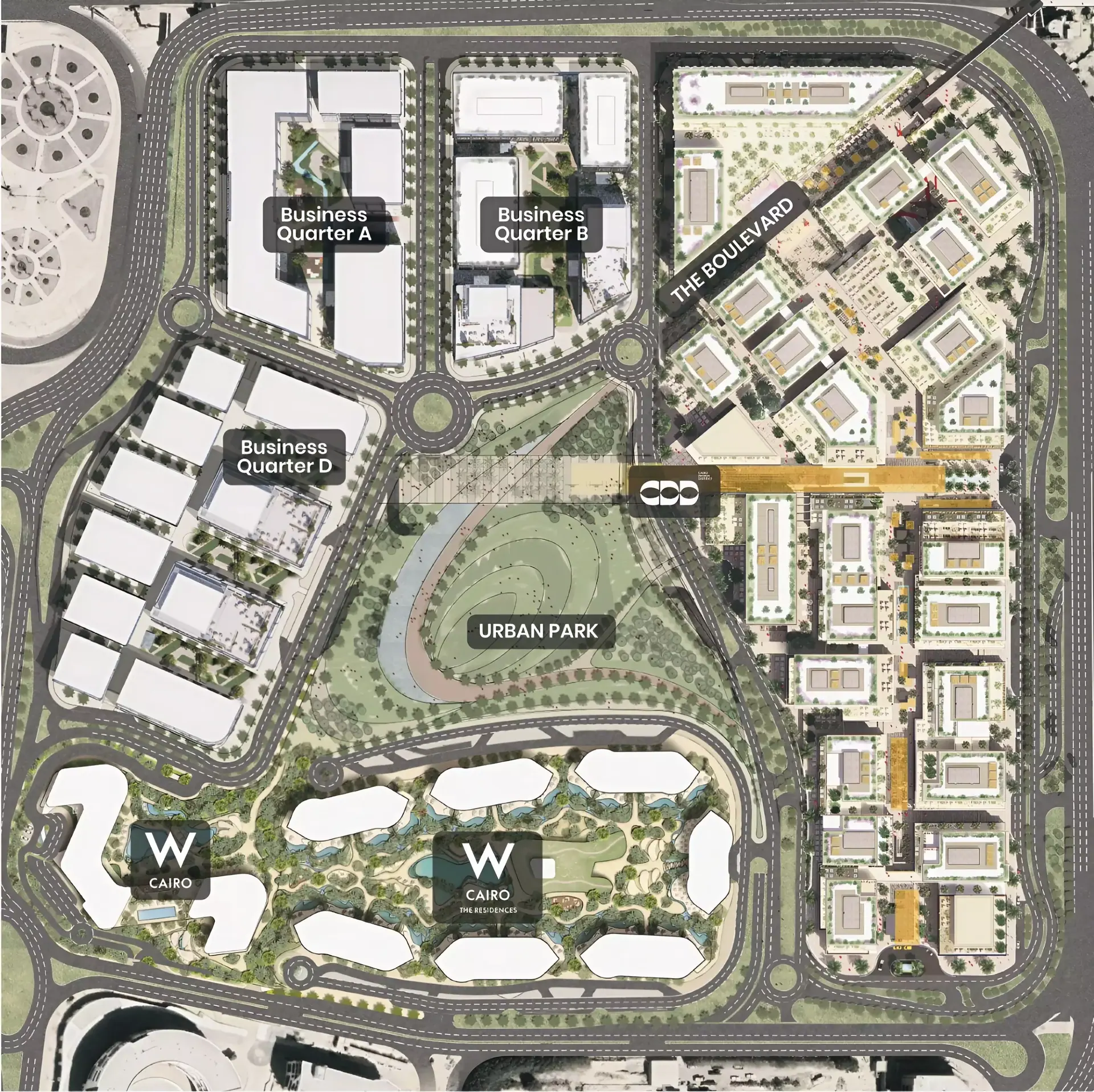 1-NINETY Master plan