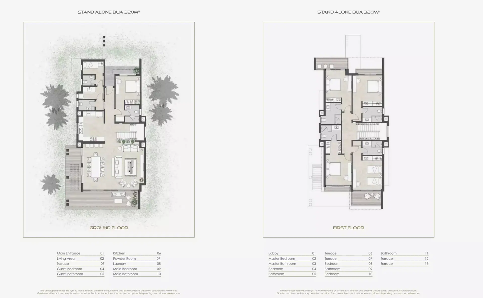 Katameya Coast North Coast Floor plans
