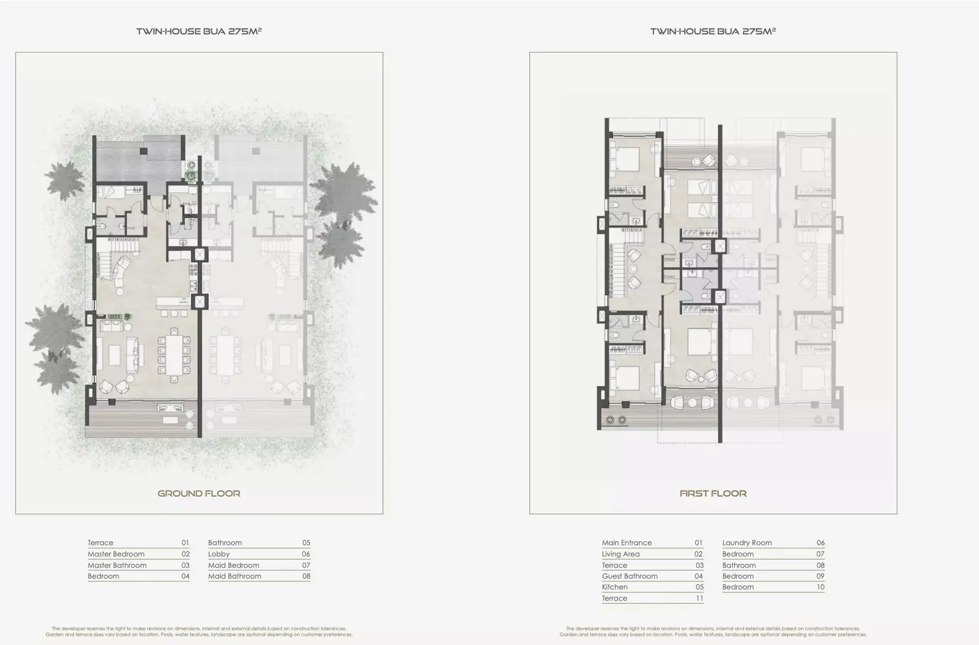 Katameya Coast North Coast Floor plans
