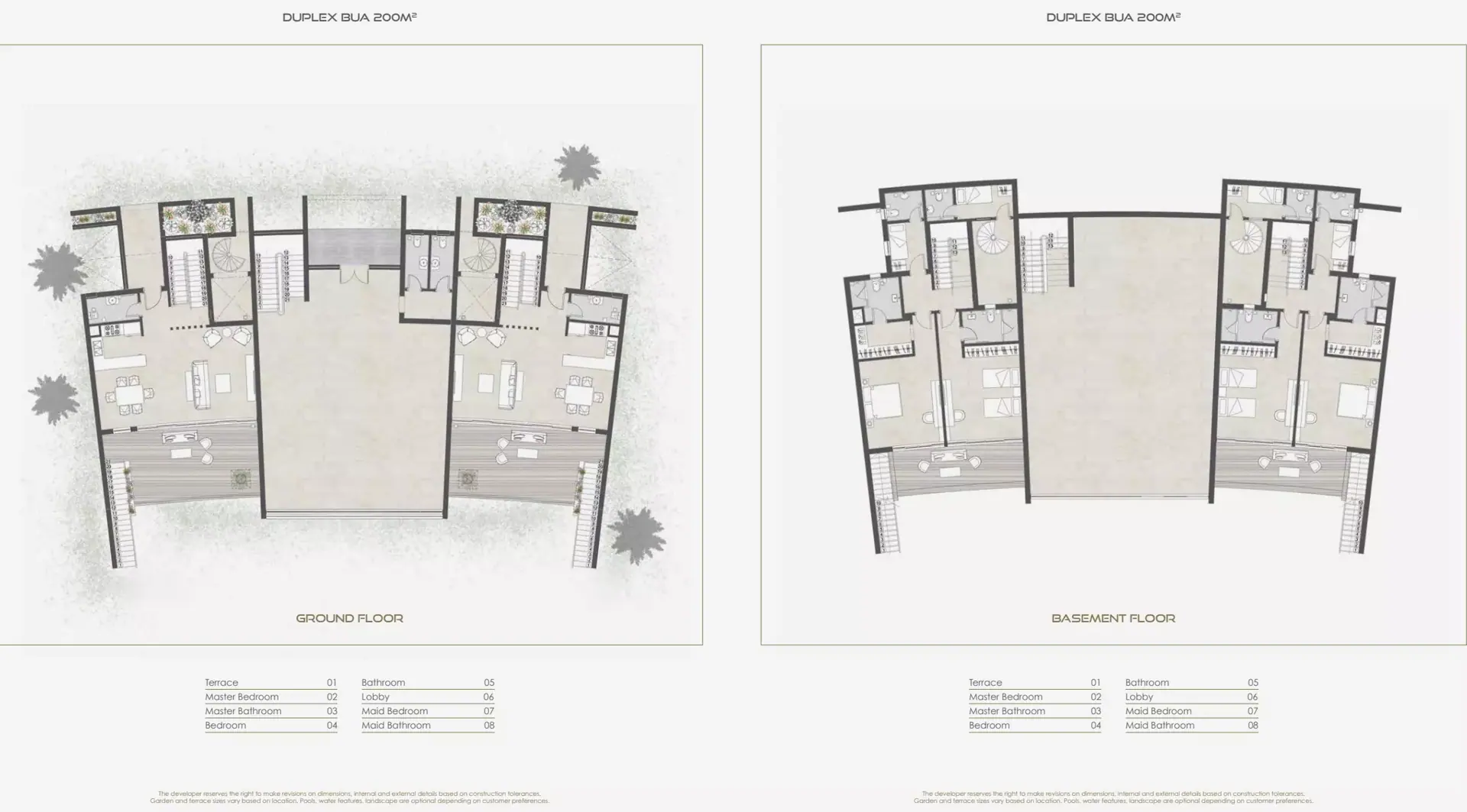 Katameya Coast North Coast Floor plans