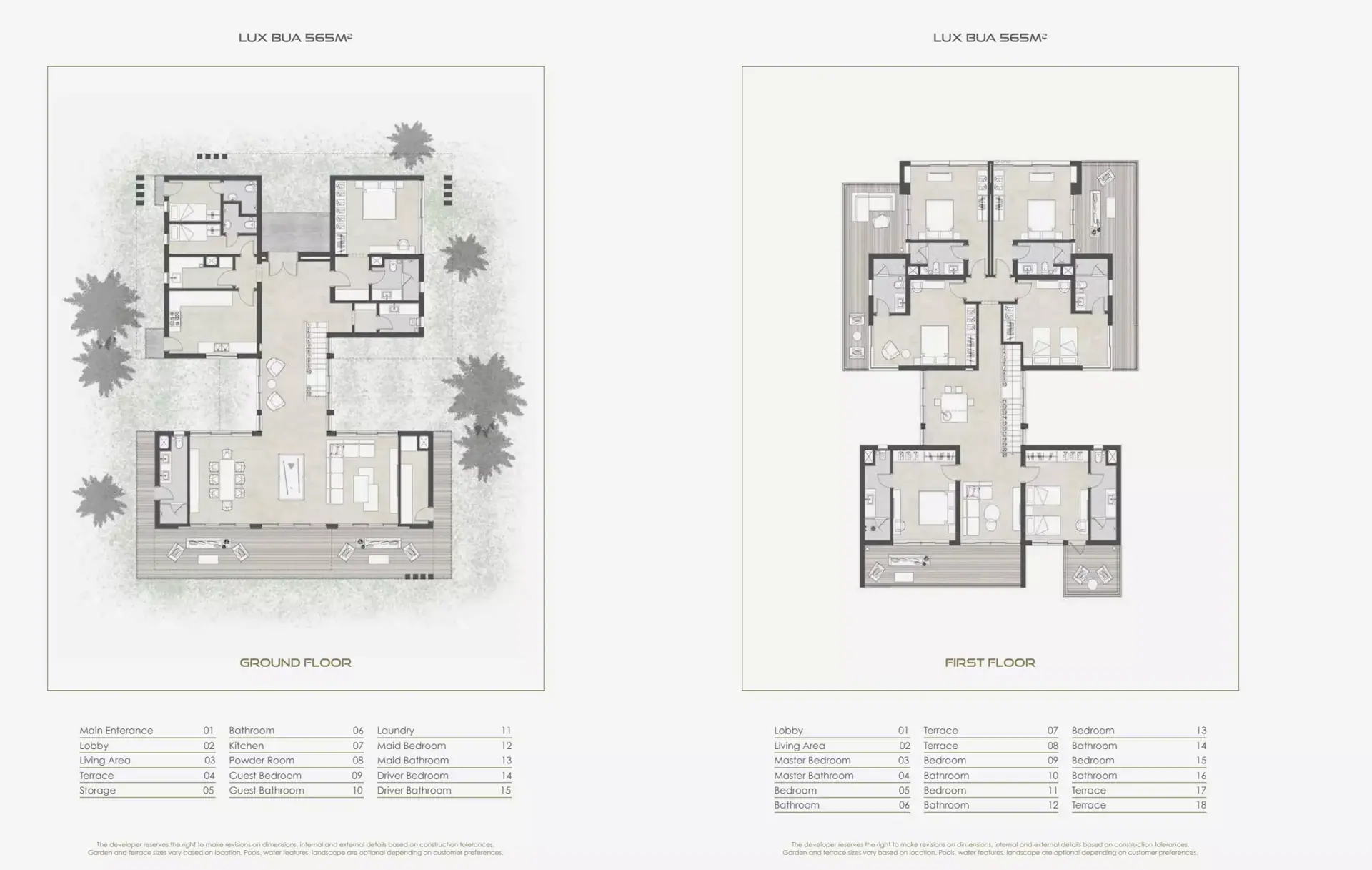 Katameya Coast North Coast Floor plans