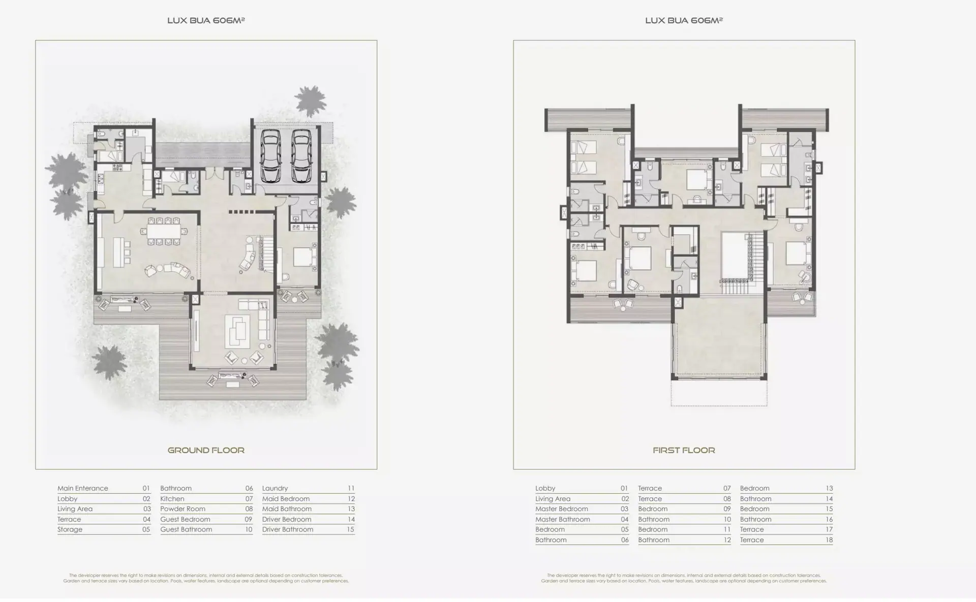 Katameya Coast North Coast Floor plans