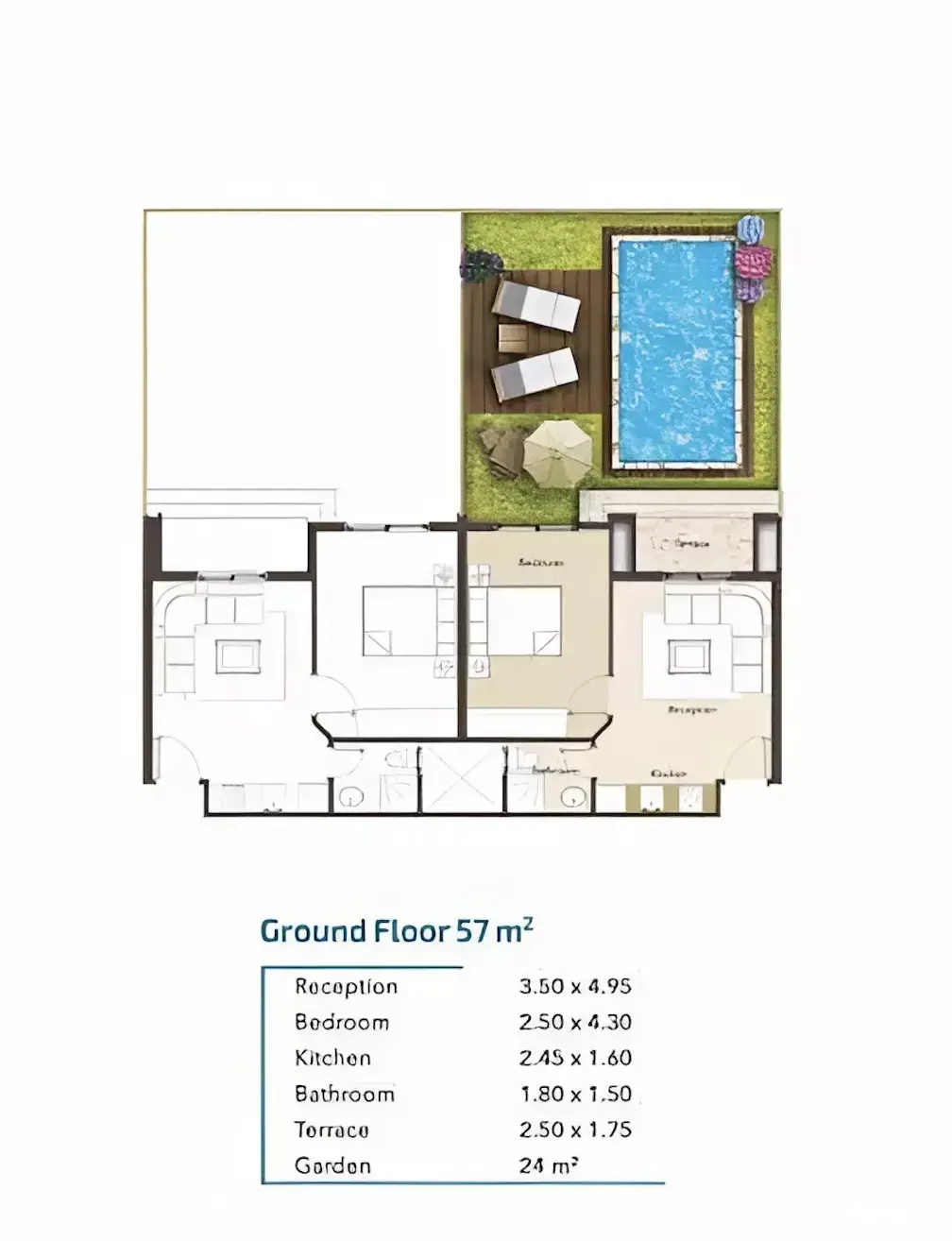 Sea View North Coast Floor plans