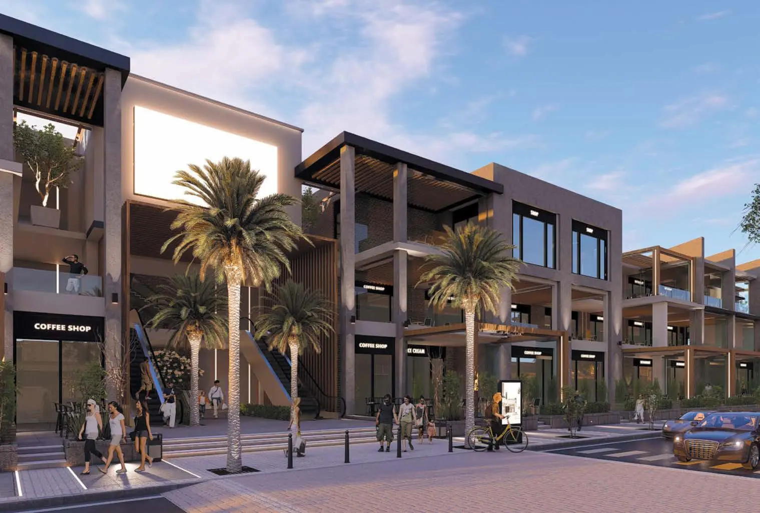 Strip Mall New Cairo — 2