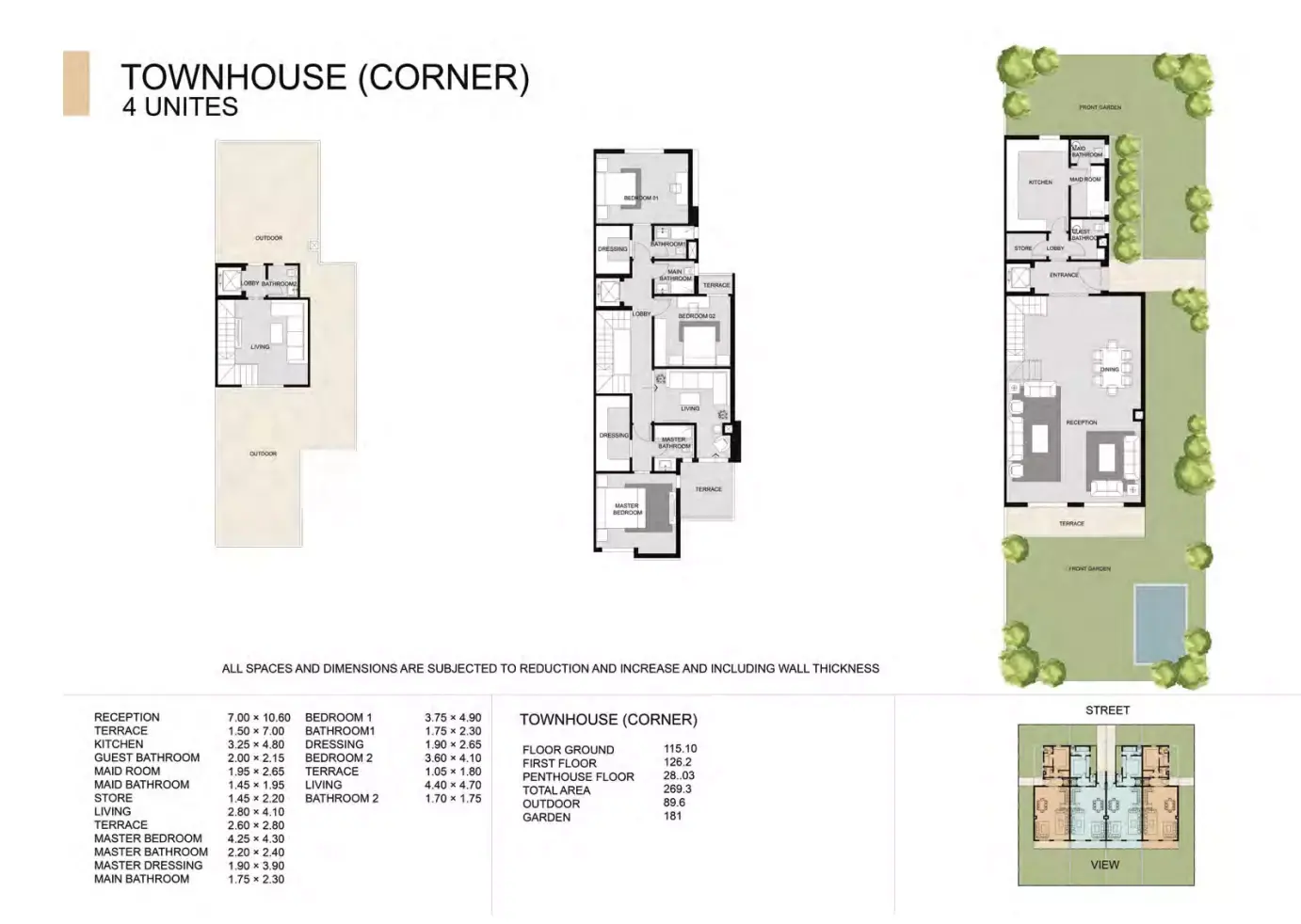 Sun Capital 6 October Floor plans
