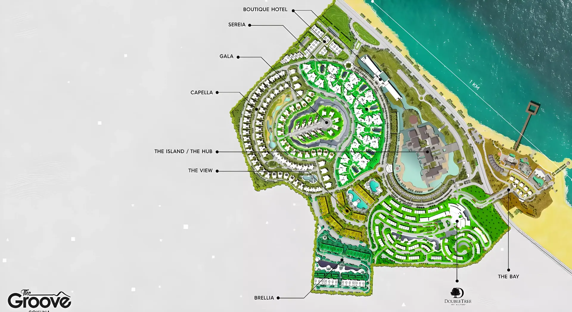 The Groove Ain Sokhna Master plan